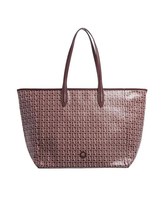 Aigner Red Shopper