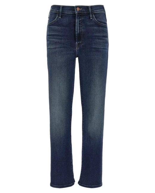 Mother Blue 'The Hustler Ankle' Jeans