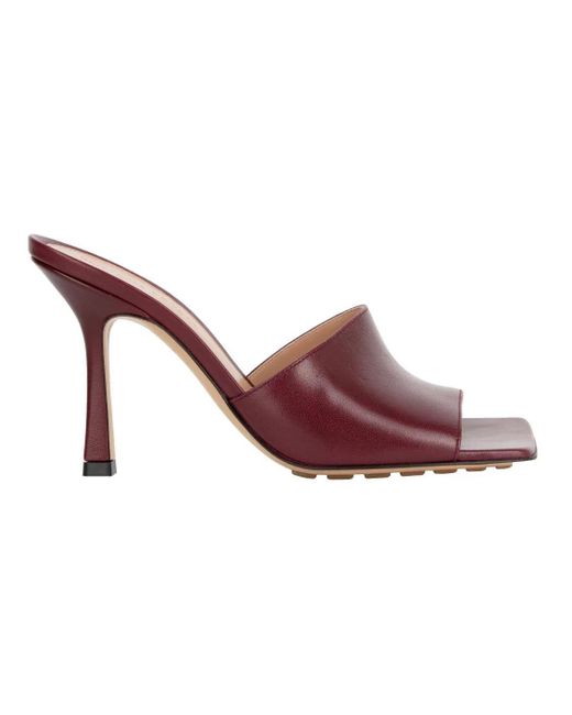 Bottega Veneta Red Slipper & Pantoletten