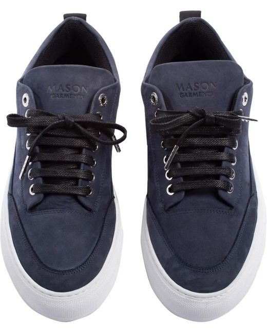 Mason's Low-Top Sneaker in Blue für Herren