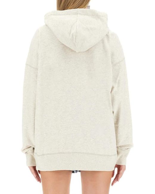 Isabel Marant White "Mansel" Sweatshirt