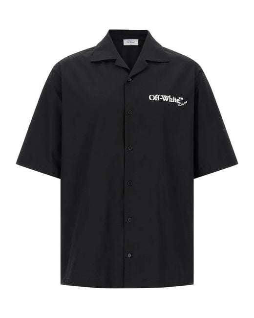 Off-White c/o Virgil Abloh 'Scribble Arr' Shirt in Black für Herren