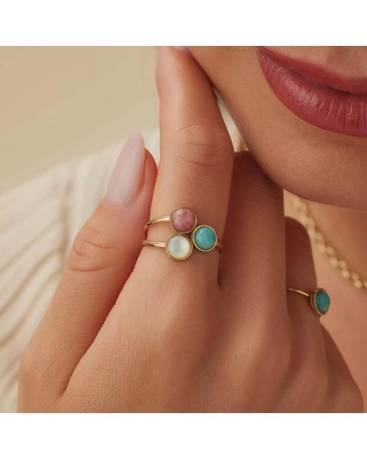 Isabel Bernard Metallic Ringe