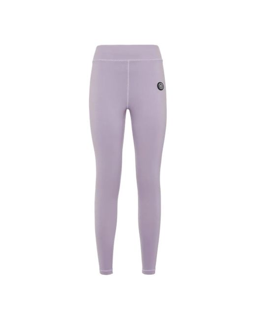 Philipp Plein Purple Leggings Scratch