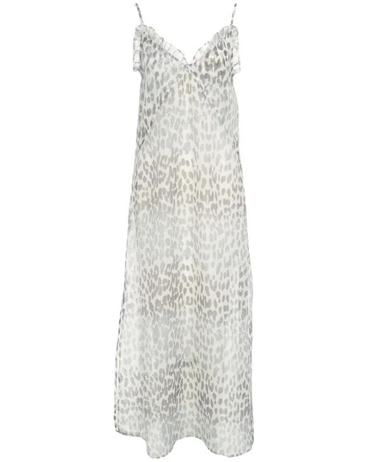 Baum und Pferdgarten Black Dress With Animal Print 'Alvine'