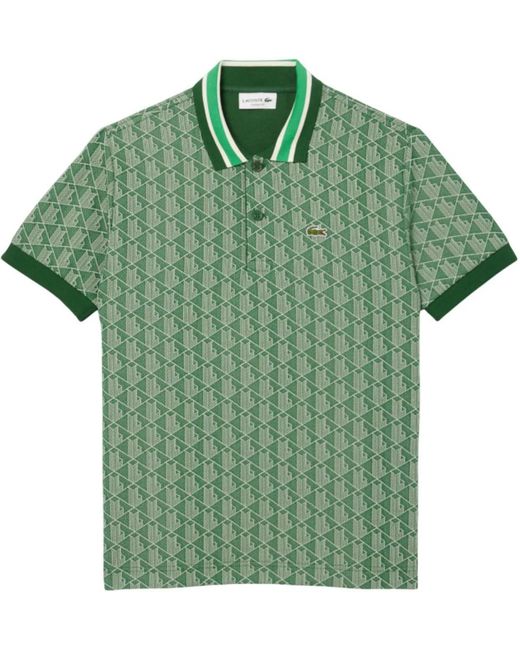 Lacoste T-Shirts And Polos in Green für Herren