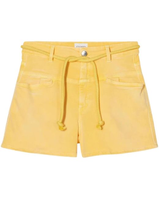 Closed Yellow Jocy X Shorts Geel C92103-07B-17