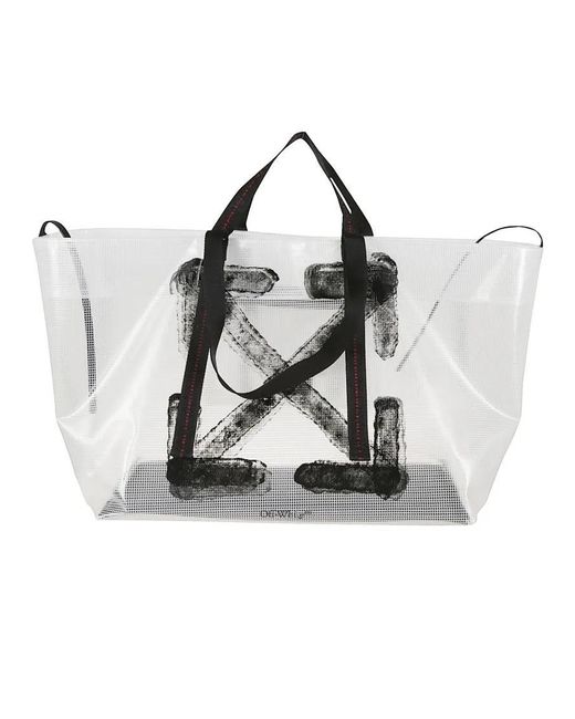 Off-White c/o Virgil Abloh Totes & Shopper in White für Herren