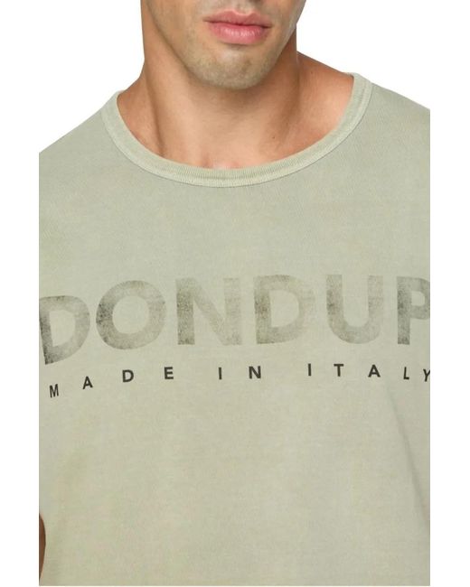 Dondup T-Shirts And Polos in Green für Herren
