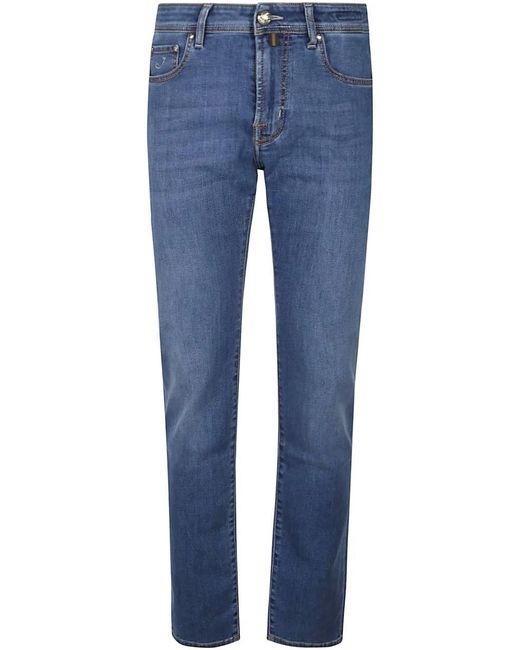 Jacob Cohen 5 Pockets Jeans Slim Fit Bard in Blue für Herren