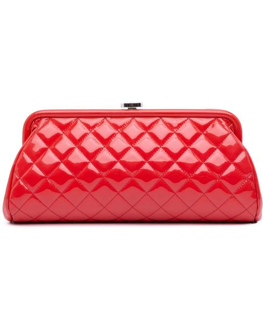 Chanel Red Clutches