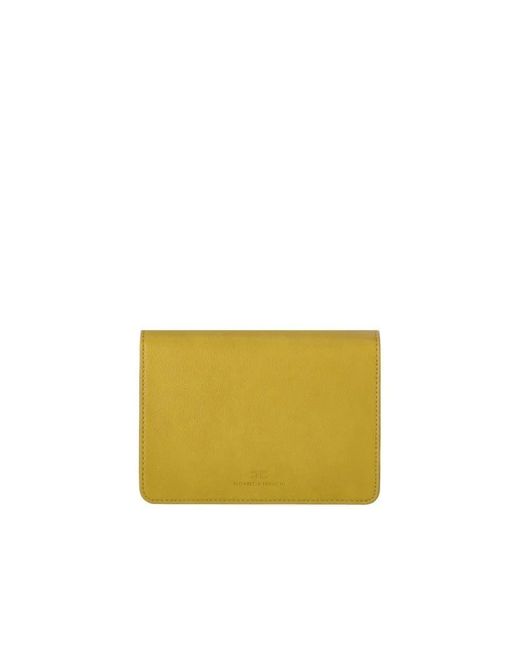 Elisabetta Franchi Yellow Hobo Bags
