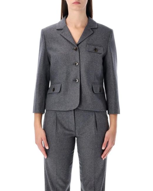 THE GARMENT Gray Mitch Fitted Jacket