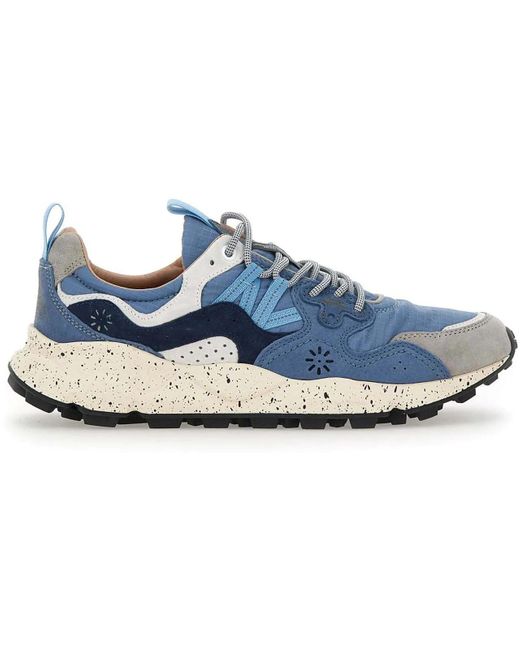 Flower Mountain Low-Top Sneaker in Blue für Herren