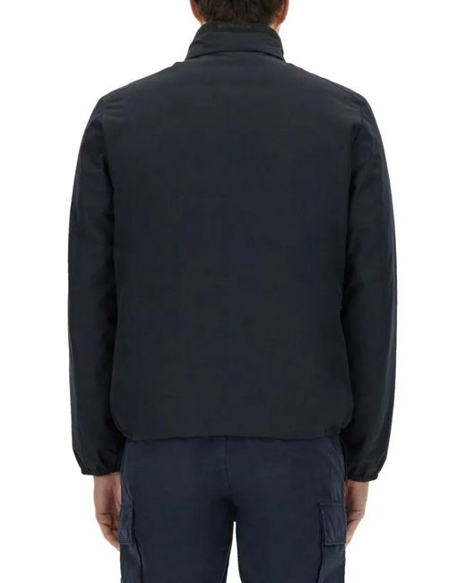 Woolrich Waterproof Bomber Jacket in Blue für Herren