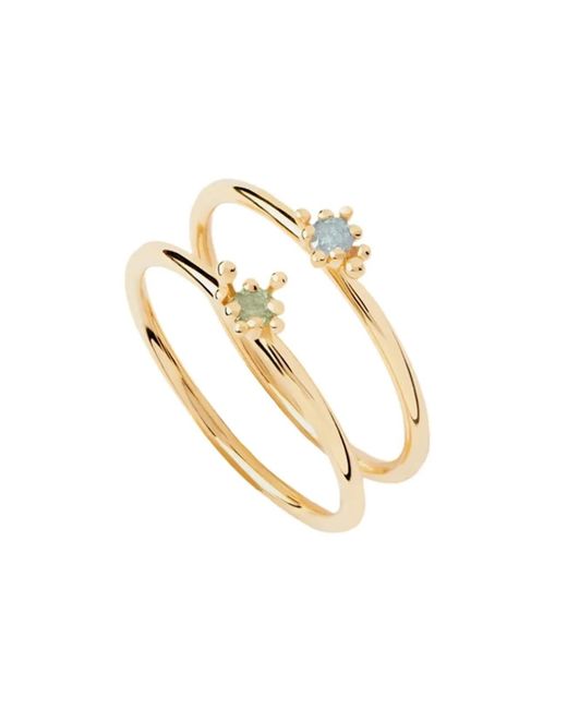 Pdpaola Metallic Ringe