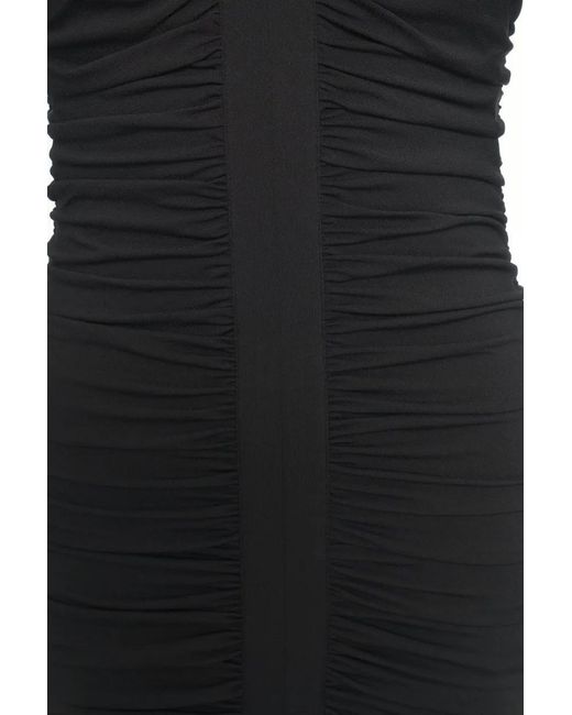 Guess Black Dress With Ruching