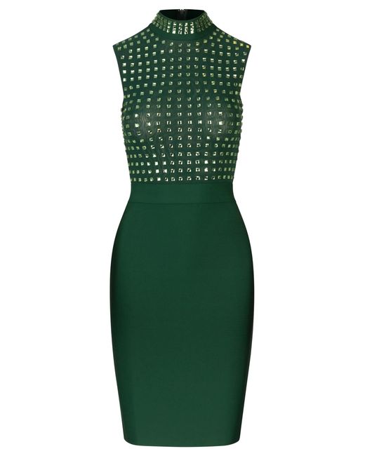 Kraimod Green Bandagekleid