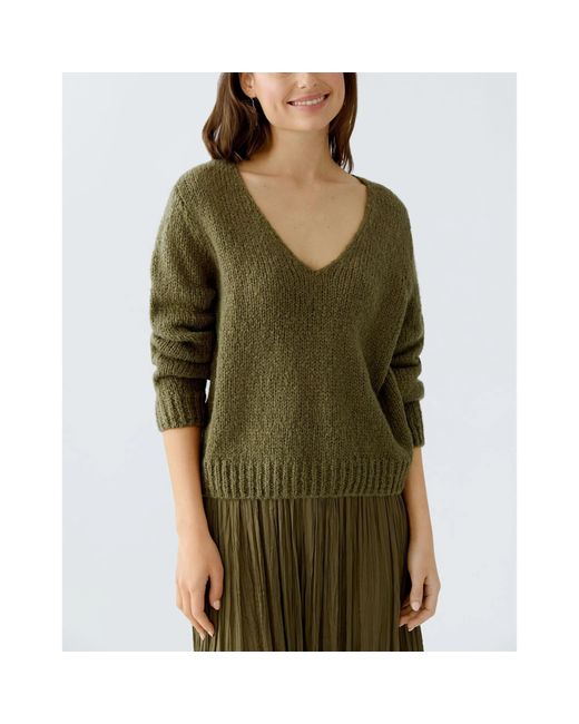 Ouí Green Pullover