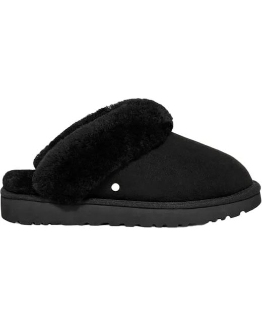 Ugg Black Slipper & Pantoletten