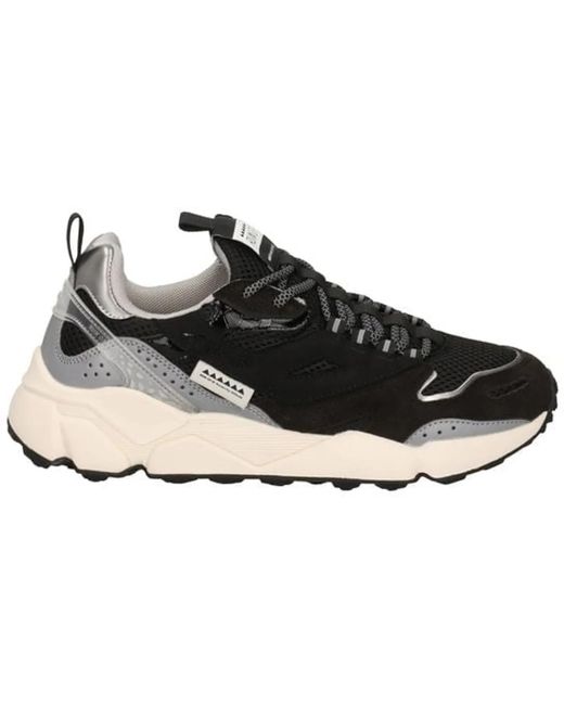 RUN OF Low-Top Sneaker in Black für Herren