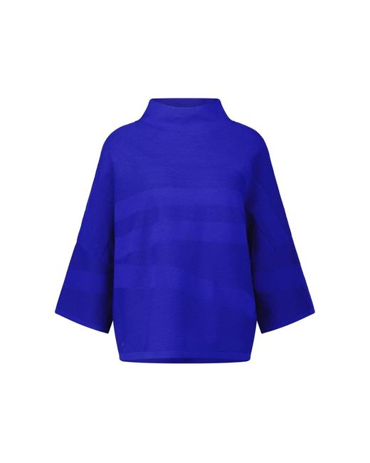 Joseph Ribkoff Blue Pullover Mit 3/4 Ärmel