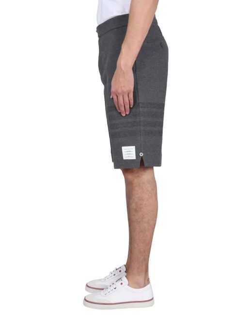 Thom Browne Bermuda 4Bar in Gray für Herren