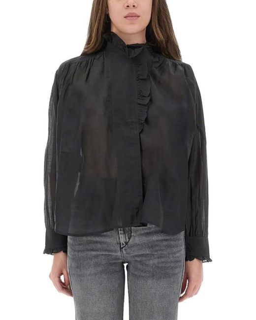 Isabel Marant Black "Pamias" Top