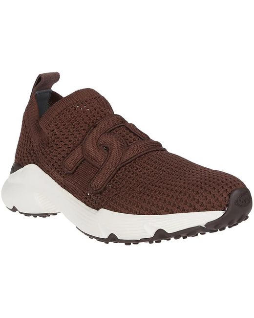 Tod's Brown Low-Top Sneaker