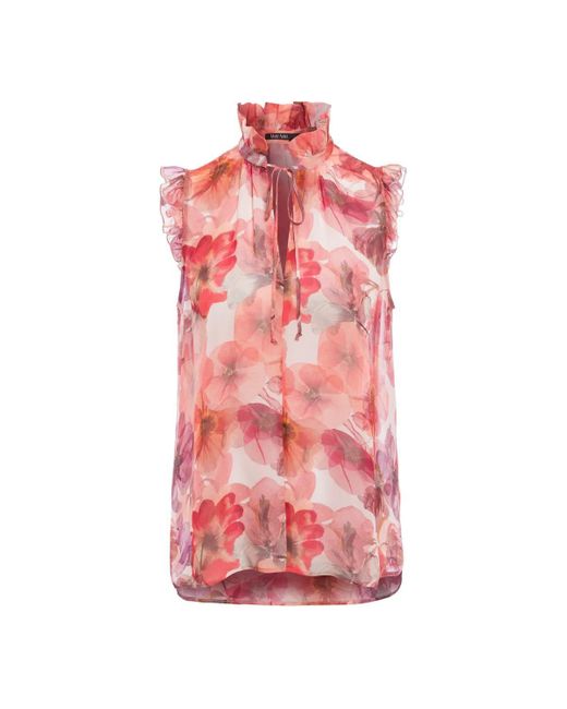 MARC AUREL Pink Bluse