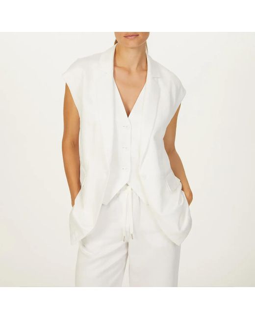 MARC AUREL White Blazer
