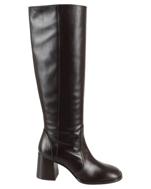 Stuart Weitzman Black Stiefel