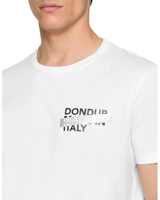 Dondup T-Shirts And Polos in White für Herren