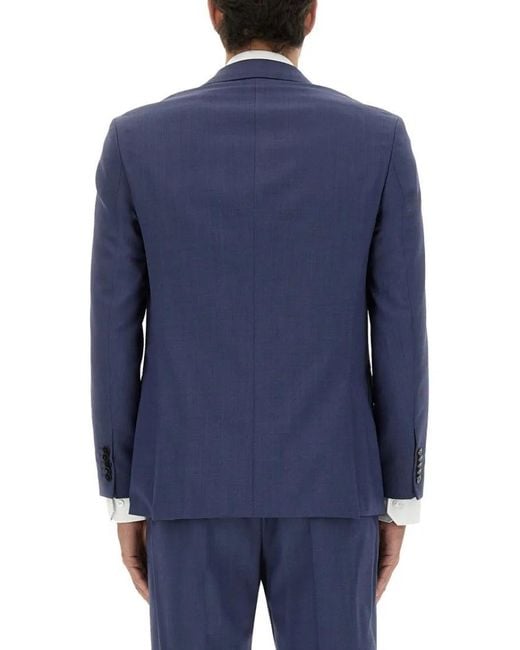 HUGO Modern Fit Jacket in Blue für Herren