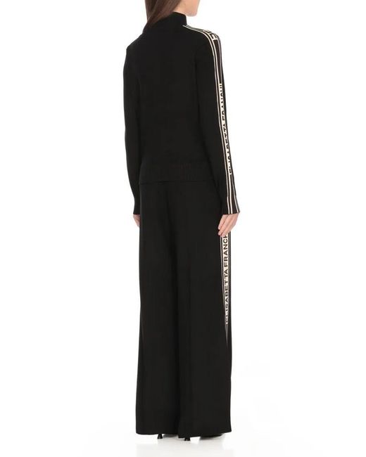 Elisabetta Franchi Black Viscose Blend Cardigan
