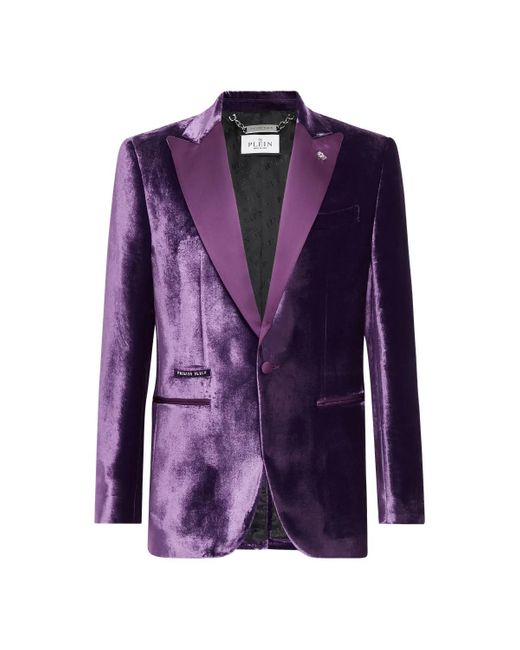 Philipp Plein Blazer in Purple für Herren