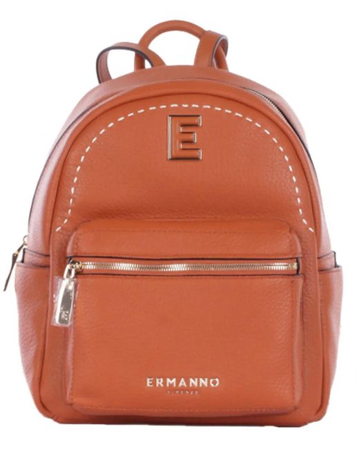 Ermanno Scervino Orange Rucksäcke