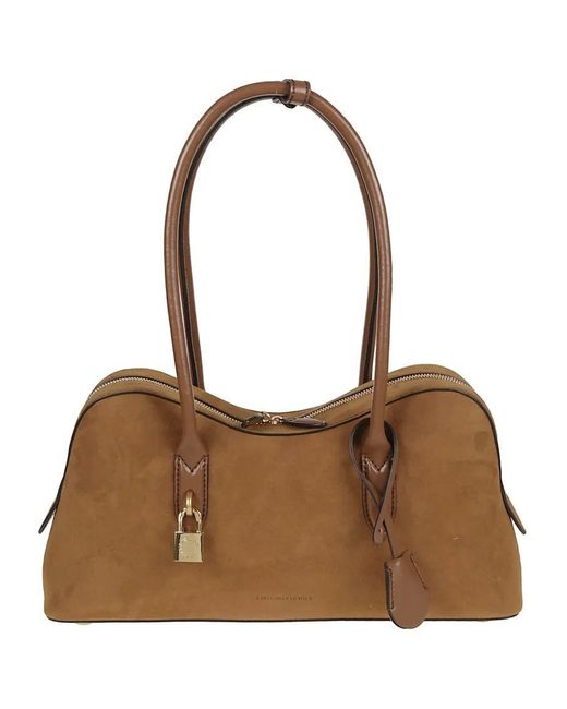 Stella McCartney Shoppers & Totes in het Brown