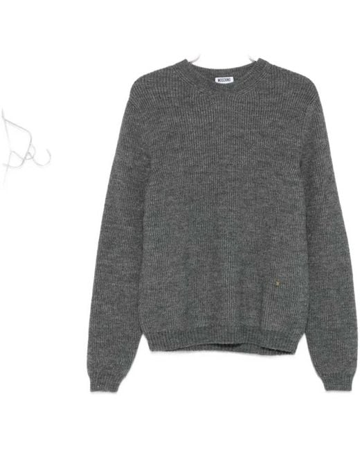 Moschino Sweaters in Gray für Herren