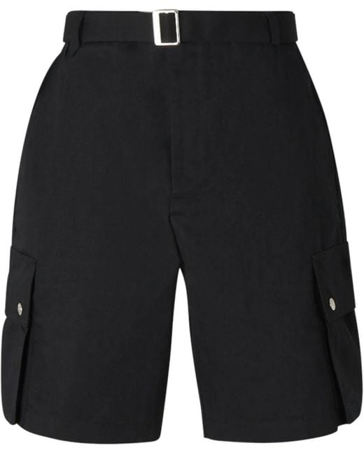Jacquemus Black Le Cargo Bermuda