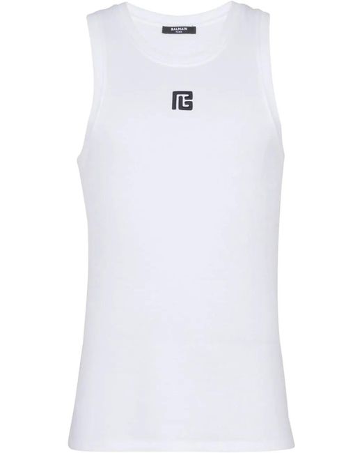 Balmain T-Shirts And Polos in White für Herren