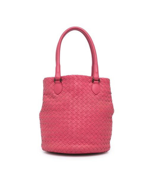 Bottega Veneta Pink Crossbody Bags