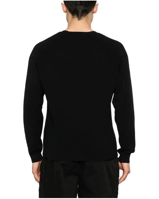 C P Company The Metropolis Series Cotton Knit Divers in Black für Herren