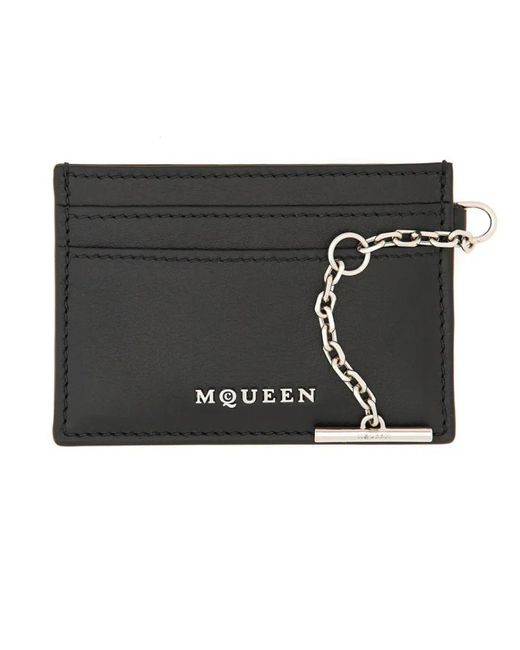 Alexander McQueen Portemonnees in het Black