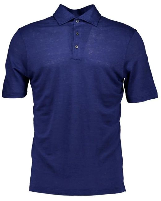 Gran Sasso Polos Donkerblauw 60168/96803 in Blue für Herren
