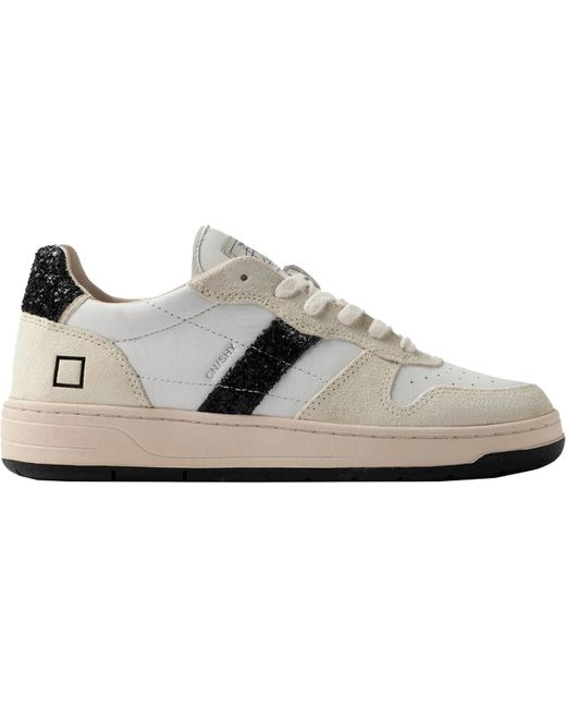 Date Black Low-Top Sneaker