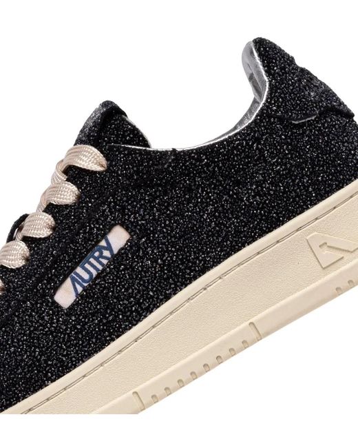 Autry Blue Low-Top Sneaker