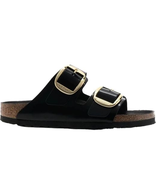 Birkenstock Black Slipper & Pantoletten