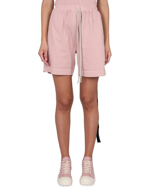 Rick Owens Pink Relaxed Neutrals Short Boxer