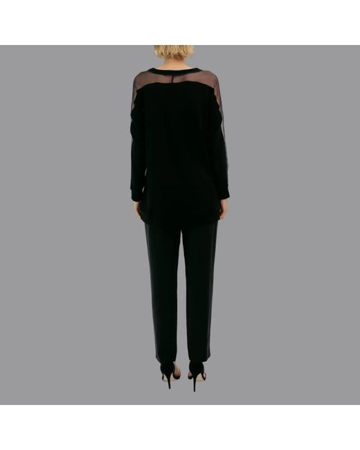 Helene Galwas Black Pullover Christa